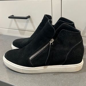 Steve Madden wedge zip bootie sneaker
